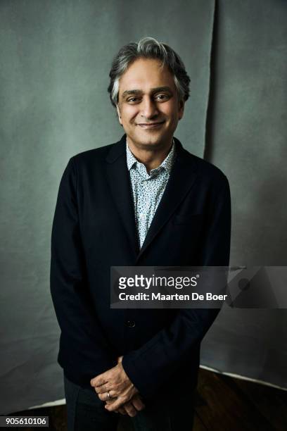 Arif Nurmohamed of National Geographic Channel's 'One Strange Rock'' poses for a portrait during the 2018 Winter TCA Tour at Langham Hotel on January...