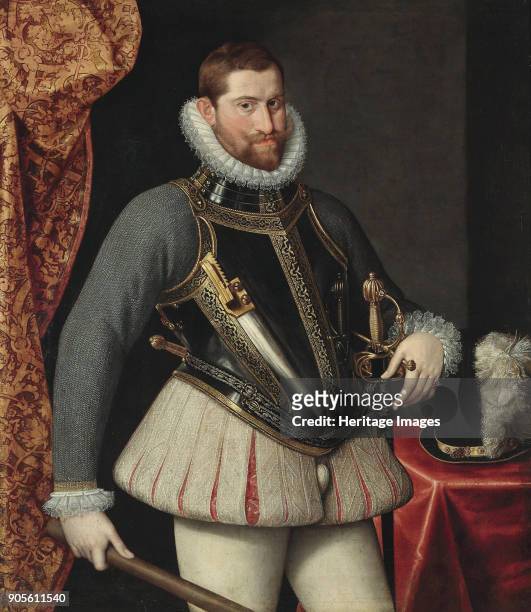 Portrait of Rudolf II of Austria , Holy Roman Emperor. Private Collection.