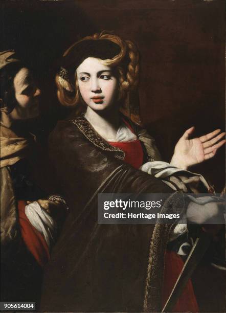 Judith with the Head of Holofernes. Found in the Collection of Museo Diocesano, Salerno.