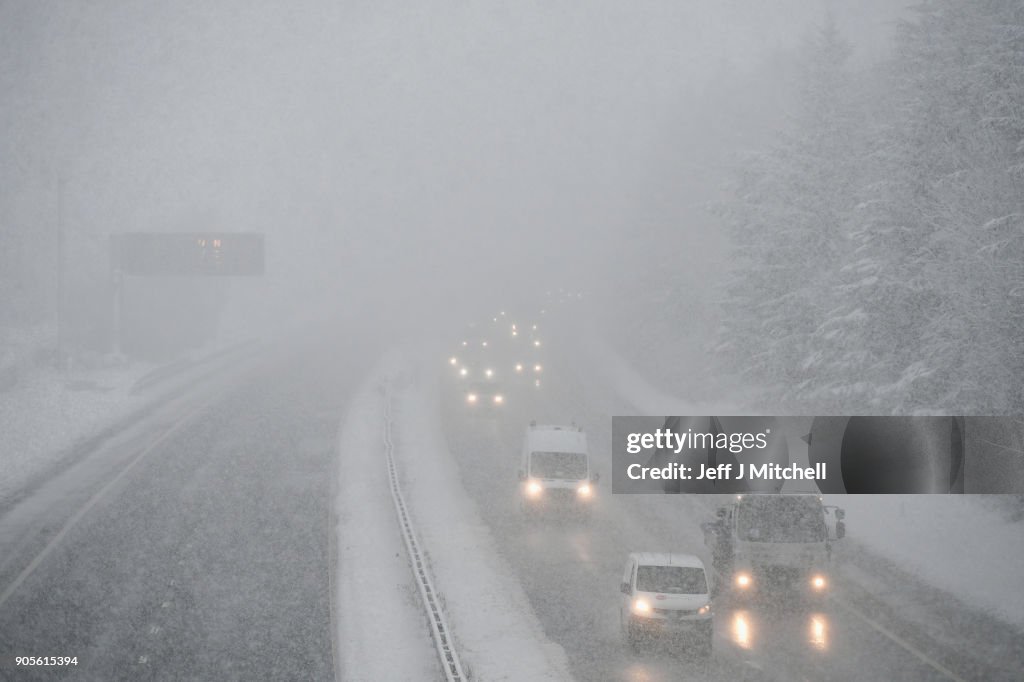 Yellow Weather Warning For Scotland