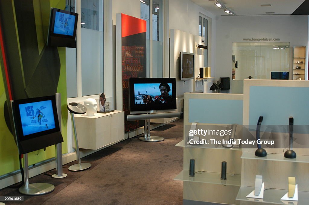 View of the Bang and Olufsen Showroom at Khader Nawaz Khan Road