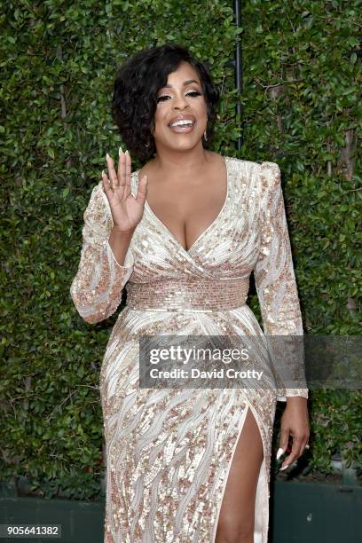 Niecy Nash attends the 49th NAACP Image Awards - Arrivals at Pasadena Civic Auditorium on January 15, 2018 in Pasadena, California.