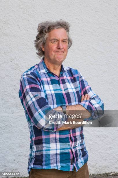 Tv presenter James May is photographed for the Sunday Times on May 4, 2015 in London, England.