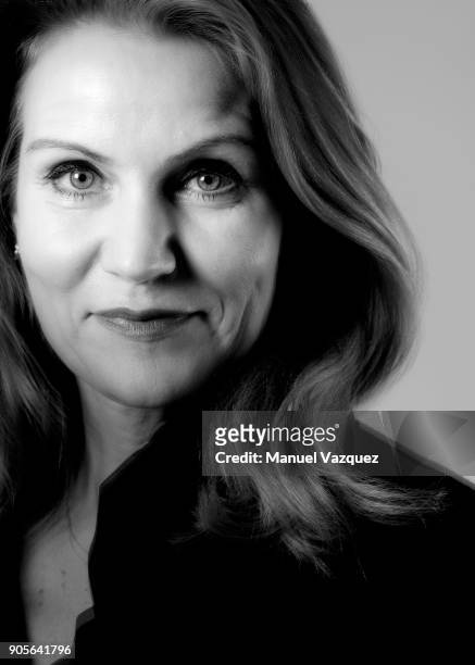 Former politician and current CEO of Save the Children, Helle Thorning-Schmidt is photographed for El Pais on May 3, 2017 in London, England.
