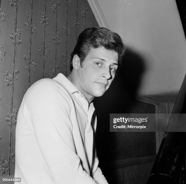 Pete Best, former Beatles drummer, at home in Hymans Green, Liverpool in 1965 Picture taken 25th April 1965.