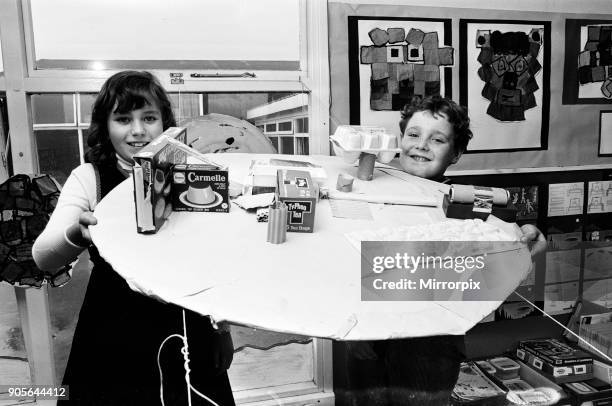 Schoolchildren take part in a special Star Wars Class, Birmingham, 27th February 1978.