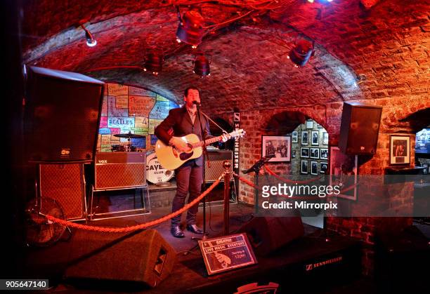 The Cavern Club, 10 Mathew St, Liverpool, Merseyside L2 6RE, England General view of The Cavern Club, the world famous nightclub on Mathew Street in...