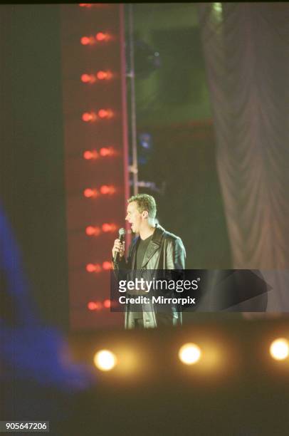 Russell Watson appearing at Showtime - at The Millennium Stadium, Cardiff, Wales United Kingdom, Concert featuring many of the pop stars of 2001....