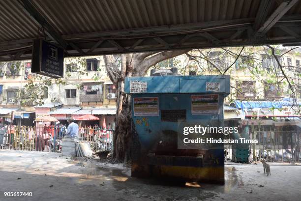 Byculla Railway Station on January 15, 2018 in Mumbai, India. The 157-year-old Byculla station will soon be restored to its former glory as the...