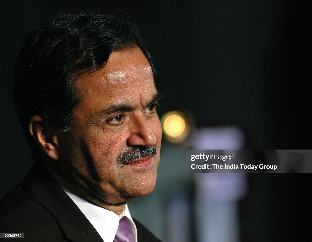 Managing Director, Maruti Udyog Limited, Jagdish Khattar during the launch of Maruti Suzuki 'Wagon R Duo', which can run on Liquified Petroleum Gas (LPG) and petrol, in New Delhi 19 July 2006. Ex-showroom price for the 'Duo Wagon R LX' is Indian Rupees
