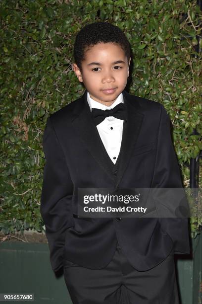 Ethan Hutchison attends the 49th NAACP Image Awards - Arrivals at Pasadena Civic Auditorium on January 15, 2018 in Pasadena, California.