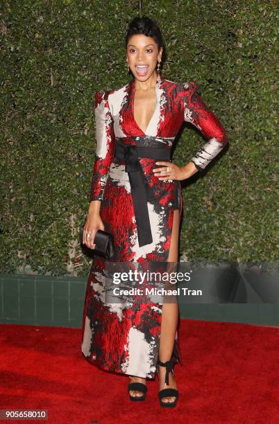 Susan Kelechi Watson arrives to the 49th NAACP Image Awards held at Pasadena Civic Auditorium on January 15, 2018 in Pasadena, California.