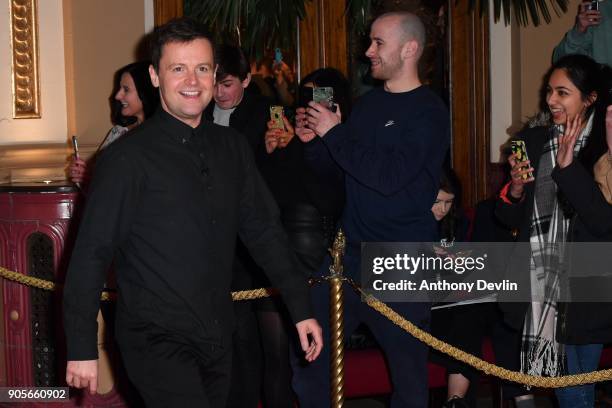 Declan Donnelly attends the 'Britain's Got Talent' Blackpool auditions held at Blackpool Opera House on January 16, 2018 in Blackpool, England.