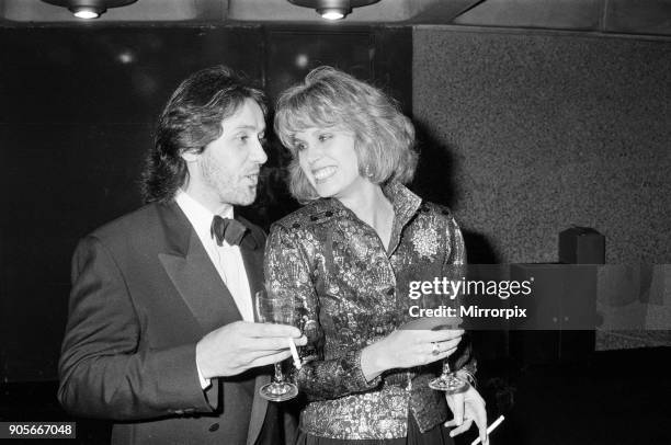 Actress Joanna Lumley and her husband Stephen Barlow. 4th November 1986.