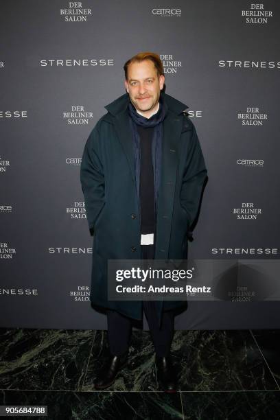 Kai Margrander attends the Strenesse presentation during 'Der Berliner Salon' AW 18/19 at The Gate on January 16, 2018 in Berlin, Germany.