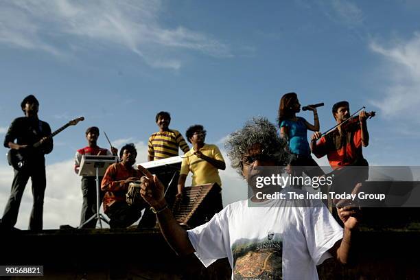 Gurukul students, during practice in Kolkata, West Bengal, India