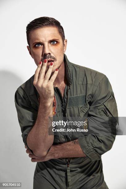 Singer/songwriter Jake Shears is photographed for Attitude Magazine on October 2, 2017 in Los Angeles, California. PUBLISHED IMAGE.