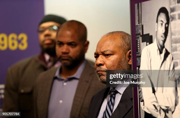 Bernie Bickerstaff participates in MLK Sports Legacy Award and a tour of the National Civil Rights Museum on January 14, 2018 at the National Civil...