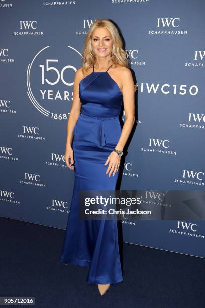 Tess Daly attends the IWC Schaffhausen Gala celebrating the Maisons 150th anniversary and the launch of its Jubilee Collection at the Salon...