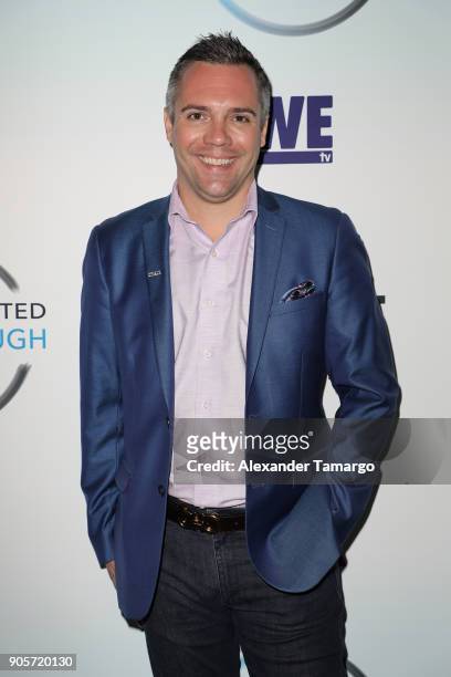 Nick Buzzell is seen at NATPE Unscripted Breakthrough Awards Luncheon Ceremony on January 16, 2018 in Miami Beach, Florida.