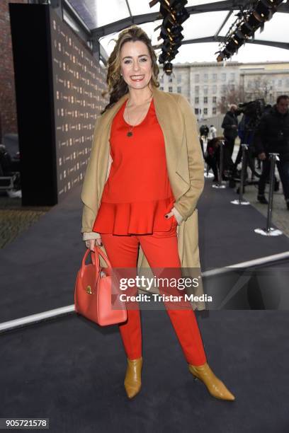 Bettina Cramer attends the Ewa Herzog show during the MBFW Berlin January 2018 at ewerk on January 16, 2018 in Berlin, Germany.