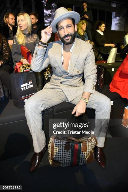 Massimo Sinato attends the Ewa Herzog show during the MBFW Berlin January 2018 at ewerk on January 16, 2018 in Berlin, Germany.