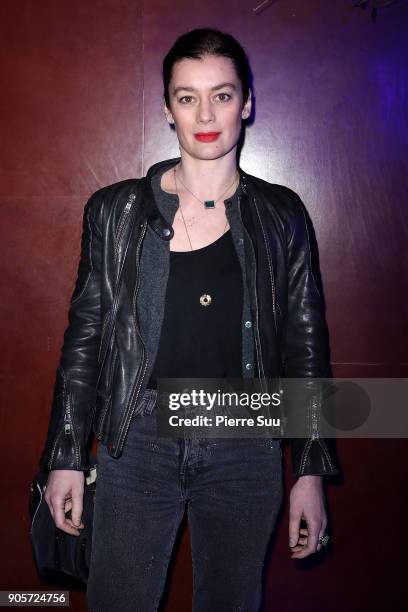 Aurelie Dupont attends the Palomo Spain Menswear Fall/Winter 2018-2019 show as part of Paris Fashion Week on January 16, 2018 in Paris, France.