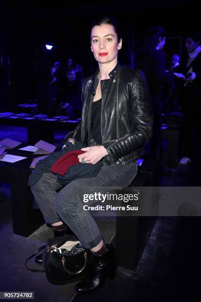 Aurelie Dupont attends the Palomo Spain Menswear Fall/Winter 2018-2019 show as part of Paris Fashion Week on January 16, 2018 in Paris, France.