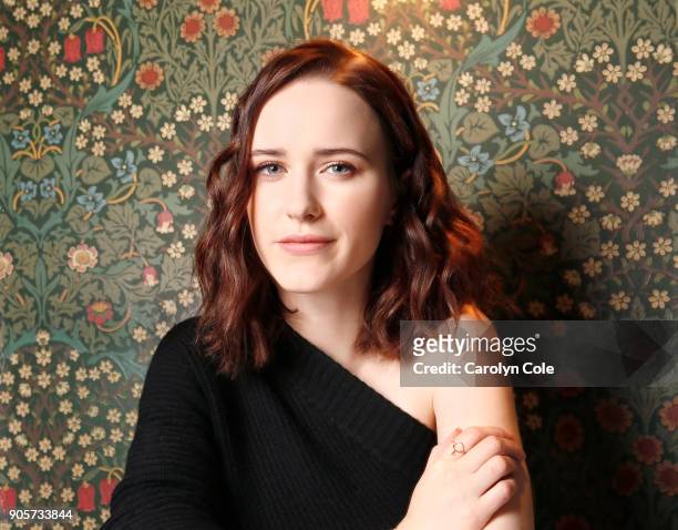 Actress Rachel Brosnahan is photographed for Los Angeles Times on December 13, 2017 in New York City. PUBLISHED IMAGE. CREDIT MUST READ: Carolyn...