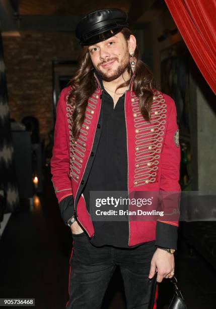 Riccardo Simonetti attends the Riani After Show Party during the MBFW Berlin January 2018 at Grace Restaurant on January 16, 2018 in Berlin, Germany.