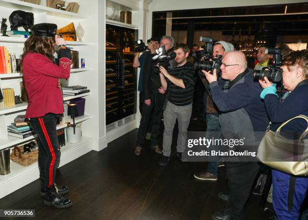 Riccardo Simonetti attends the Riani After Show Party during the MBFW Berlin January 2018 at Grace Restaurant on January 16, 2018 in Berlin, Germany.