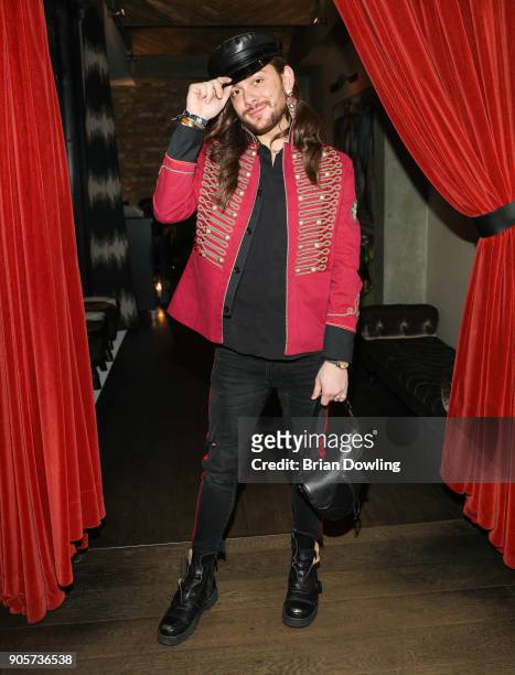 Riccardo Simonetti attends the Riani After Show Party during the MBFW Berlin January 2018 at Grace Restaurant on January 16, 2018 in Berlin, Germany.