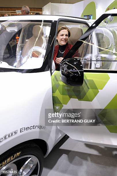 Picture taken on April 2, 2009 in Paris shows French secretary of state at the ministry of ecology, energy and sustainable development, Chantal...