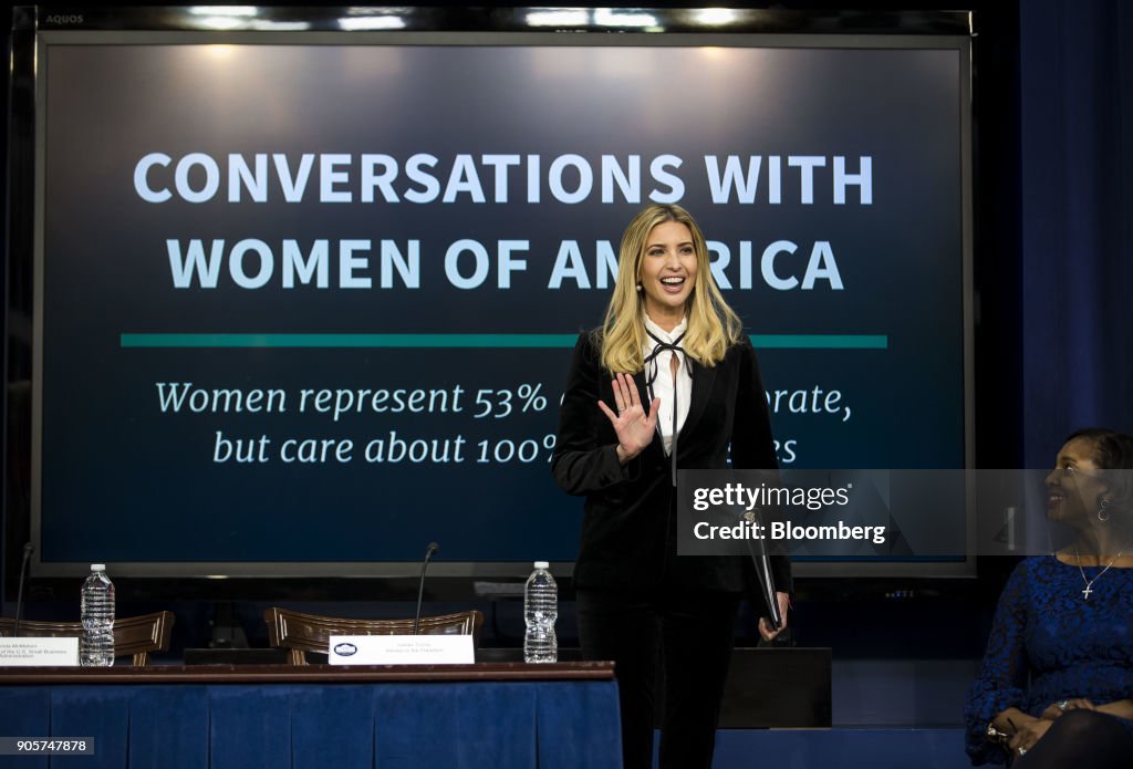 U.S. President Trump Attends 'Conversations with the Women of America' Event