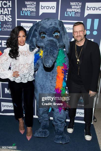 Pictured : Sheree Whitfield, Gay Elephant and Bob Harper --