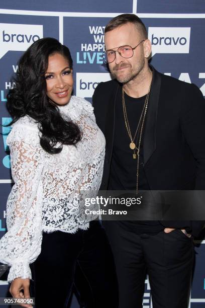 Pictured : Sheree Whitfield and Bob Harper --