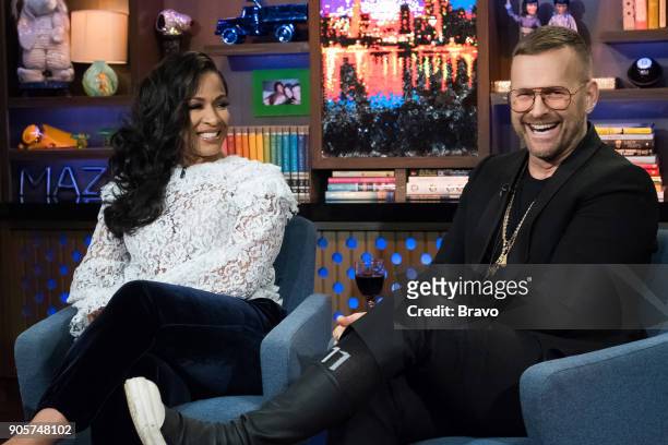 Pictured : Sheree Whitfield and Bob Harper --