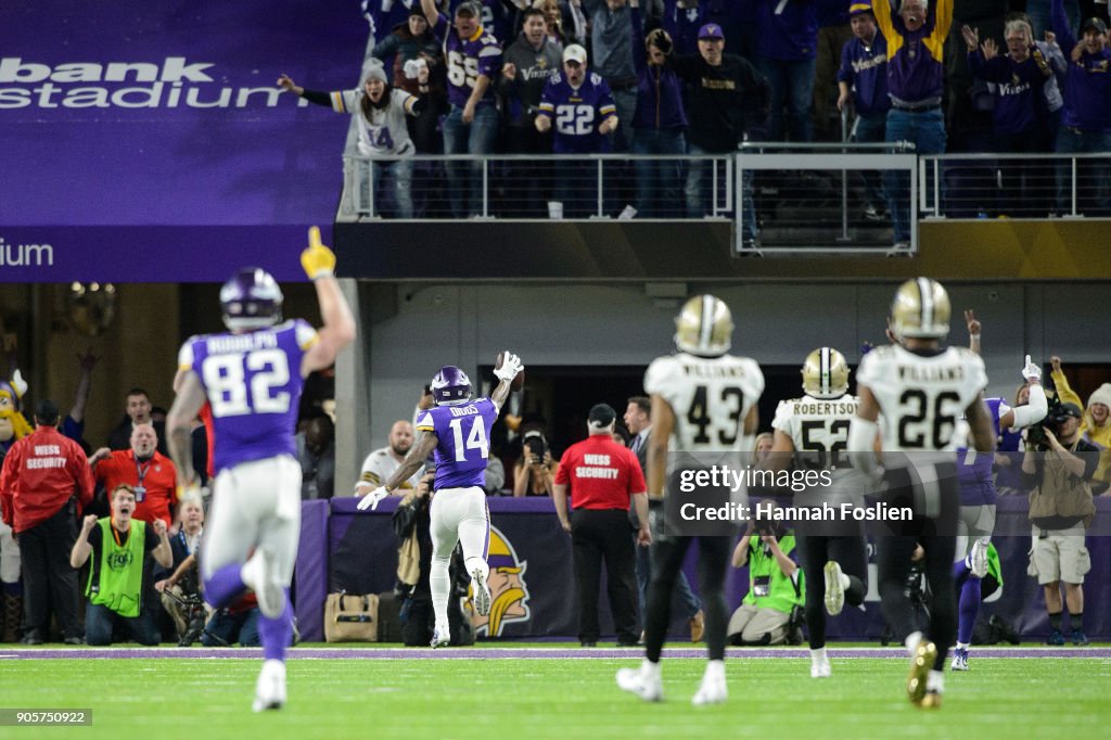 Divisional Round - New Orleans Saints v Minnesota Vikings