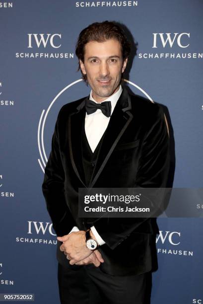 Fabian Cancellara attends the IWC Schaffhausen Gala celebrating the Maisons 150th anniversary and the launch of its Jubilee Collection at the Salon...