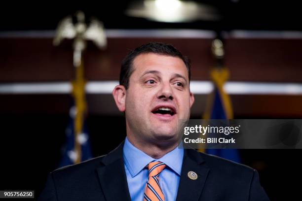 Rep. David Valadao, R-Calif., participates in a news conference on bipartisan legislation to address the Deferred Action for Childhood Arrivals...