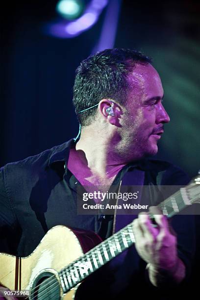 Dave Matthews Band in concert at The Greek Theatre on September 9, 2009 in Los Angeles, California.