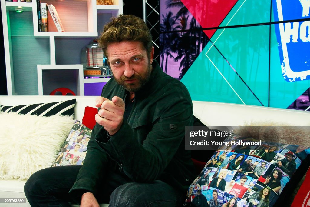 "Den Of Thieves" Cast Visit Young Hollywood Studio