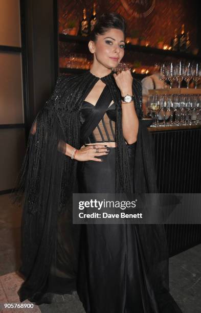 Kanika Kapoor attends the IWC Schaffhausen Gala celebrating the Maison's 150th anniversary and the launch of its Jubilee Collection at the Salon...