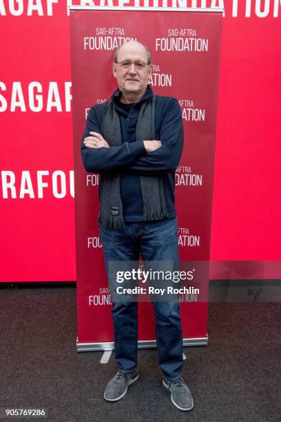 Richard Jenkins discusses "The Shape Of Water" during SAG-AFTRA Foundation Conversations at The Robin Williams Center on January 16, 2018 in New York...