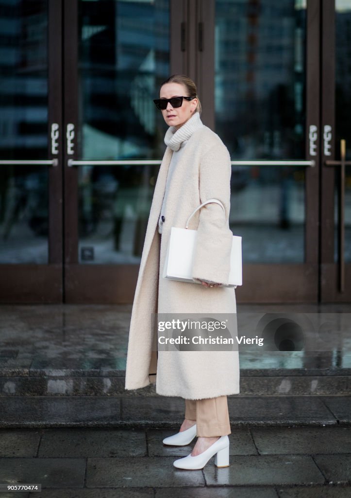 Street Style - Berlin Fashion Week January 2018