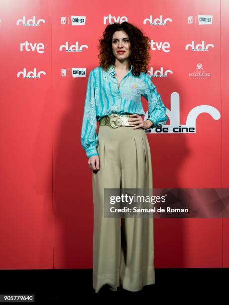 Cayetana Cabezas attends 'Dias de Cine' Awards on January 16, 2018 in Madrid, Spain.