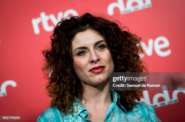 Cayetana Cabezas attends 'Dias de Cine' Awards on January 16, 2018 in Madrid, Spain.