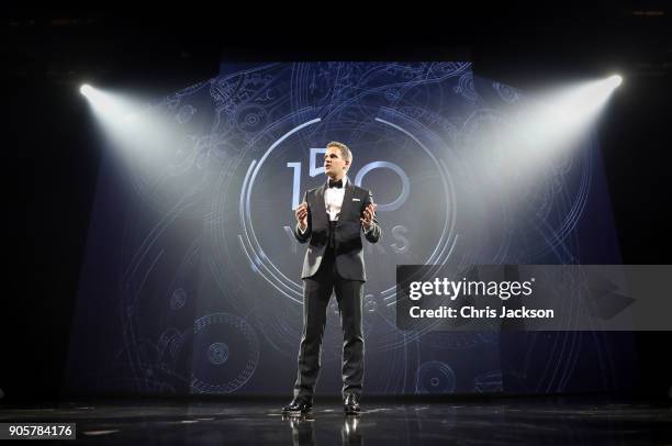 Schaffhausen Christoph Grainger-Herr on stage at the IWC Schaffhausen Gala celebrating the Maisons 150th anniversary and the launch of its Jubilee...