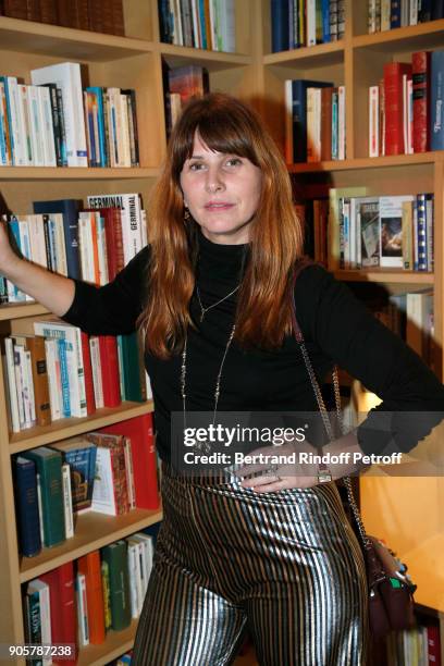 Cecile Togni attends the Manifesto Sonia Rykiel - 5Oth Birthday Party at the Flagship Store Boulevard Saint Germain des Pres on January 16, 2018 in...