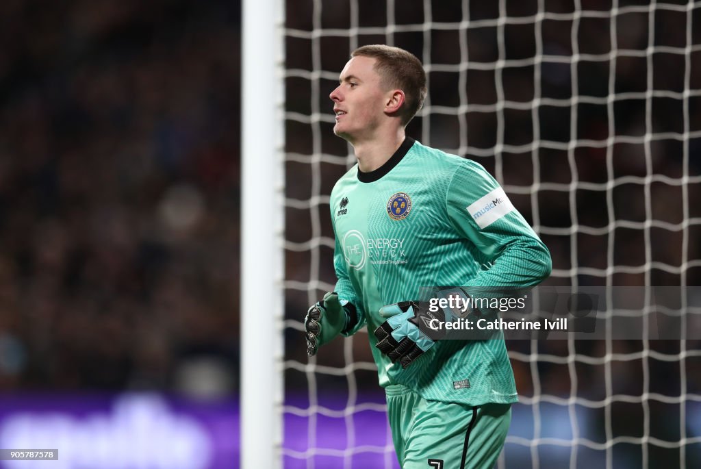 West Ham United v Shrewsbury Town - The Emirates FA Cup Third Round Replay